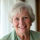 Portrait of Mary Johnson, 72, smiling