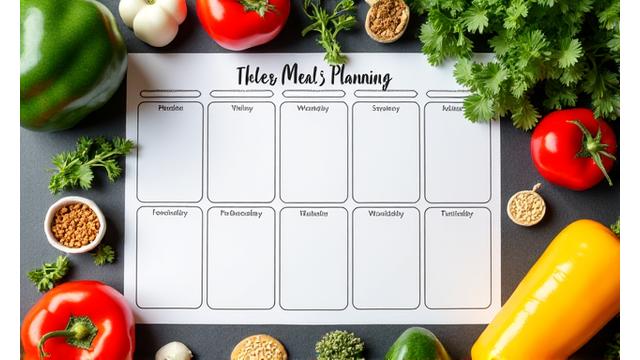 Weekly Meal Planning Template